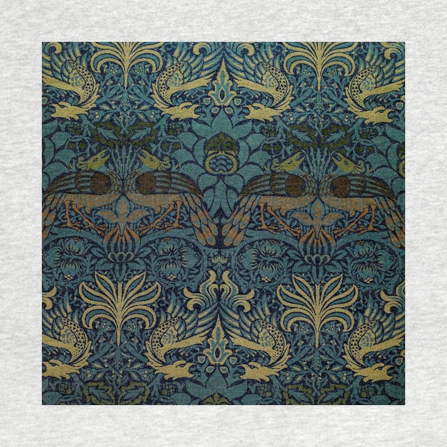 Persian Asian Architecture pattern Arabian Dragons Forest by CONCEPTDVS